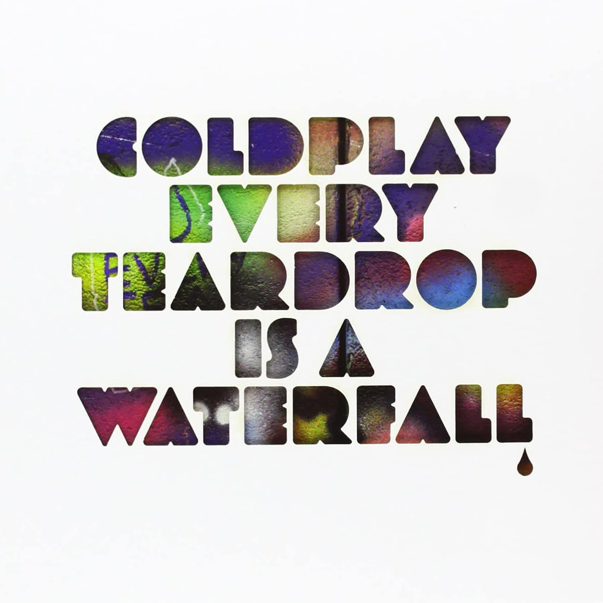 Every Teardrop Is A Waterfall Singolo LP | Coldplay