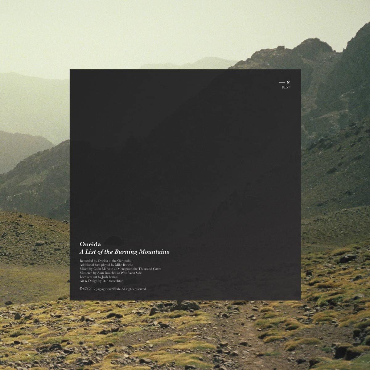 A List of the Burning Mountains LP - Vinile Oneida