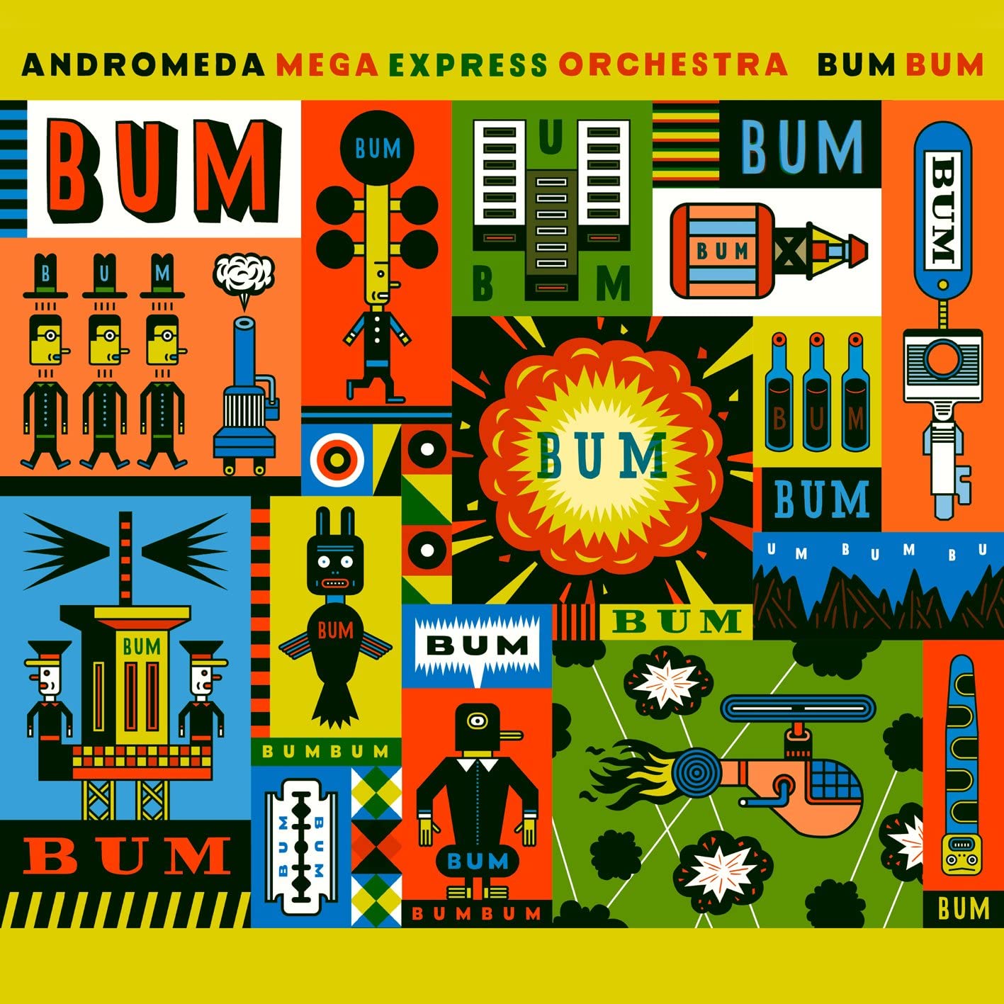 Bum Bum 2LP - Vinile Andromeda Mega Express Orchestra