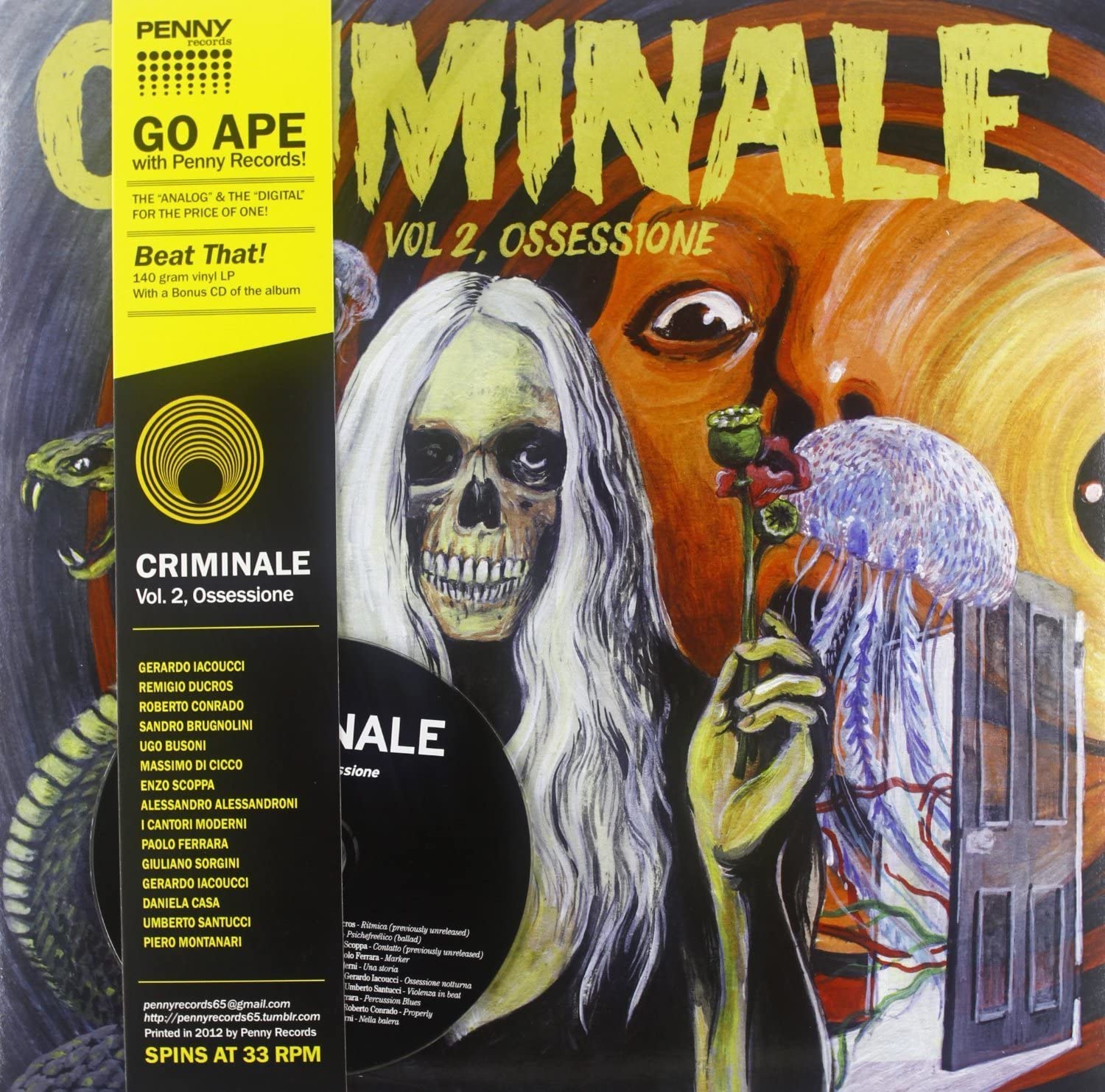 Criminale - Vol.2 Ossessione LP+CD
