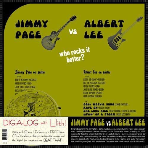 Jimmy Page vs. Albert Lee LP+CD