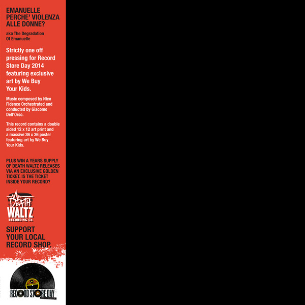 Emanuelle Perchè Violenza Alle Donne Soundtrack LP