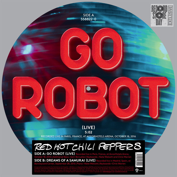 Go Robot LP | Vinili Red Hot Chili Peppers