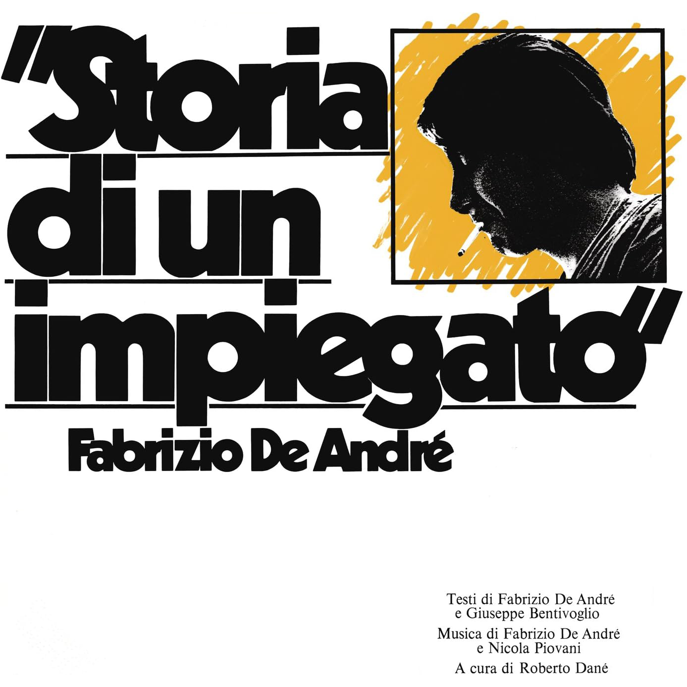 Storia di un Impiegato LP | Vinile Fabrizio De Andrè