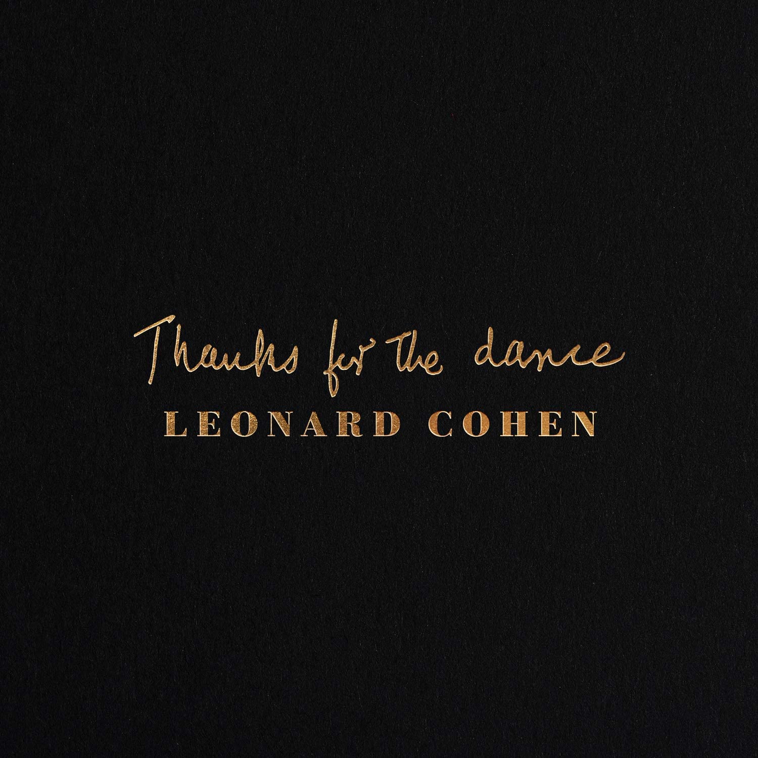 Thanks for the Dance LP | Vinili Leonard Cohen