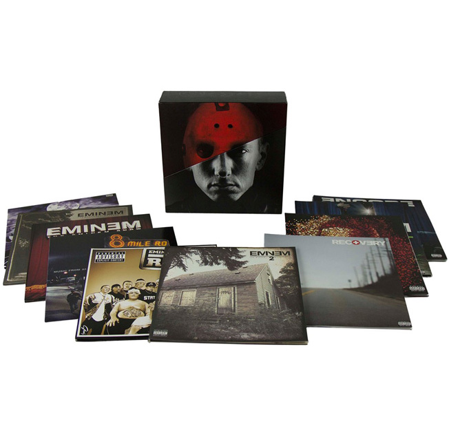 The Vinyl LPs Box 10xLP | Cofanetto Discografia Eminem