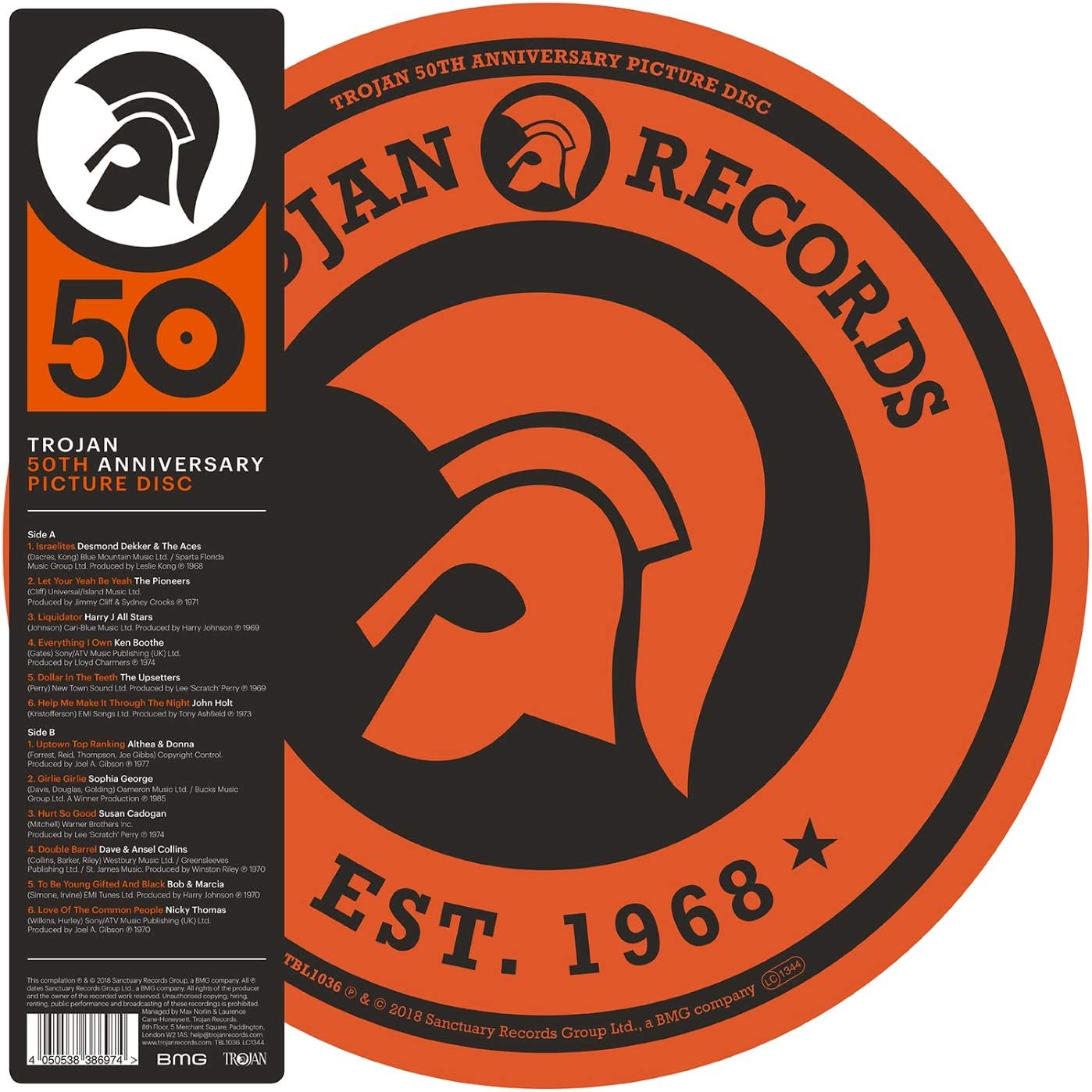 Trojan 50th Anniversary LP 