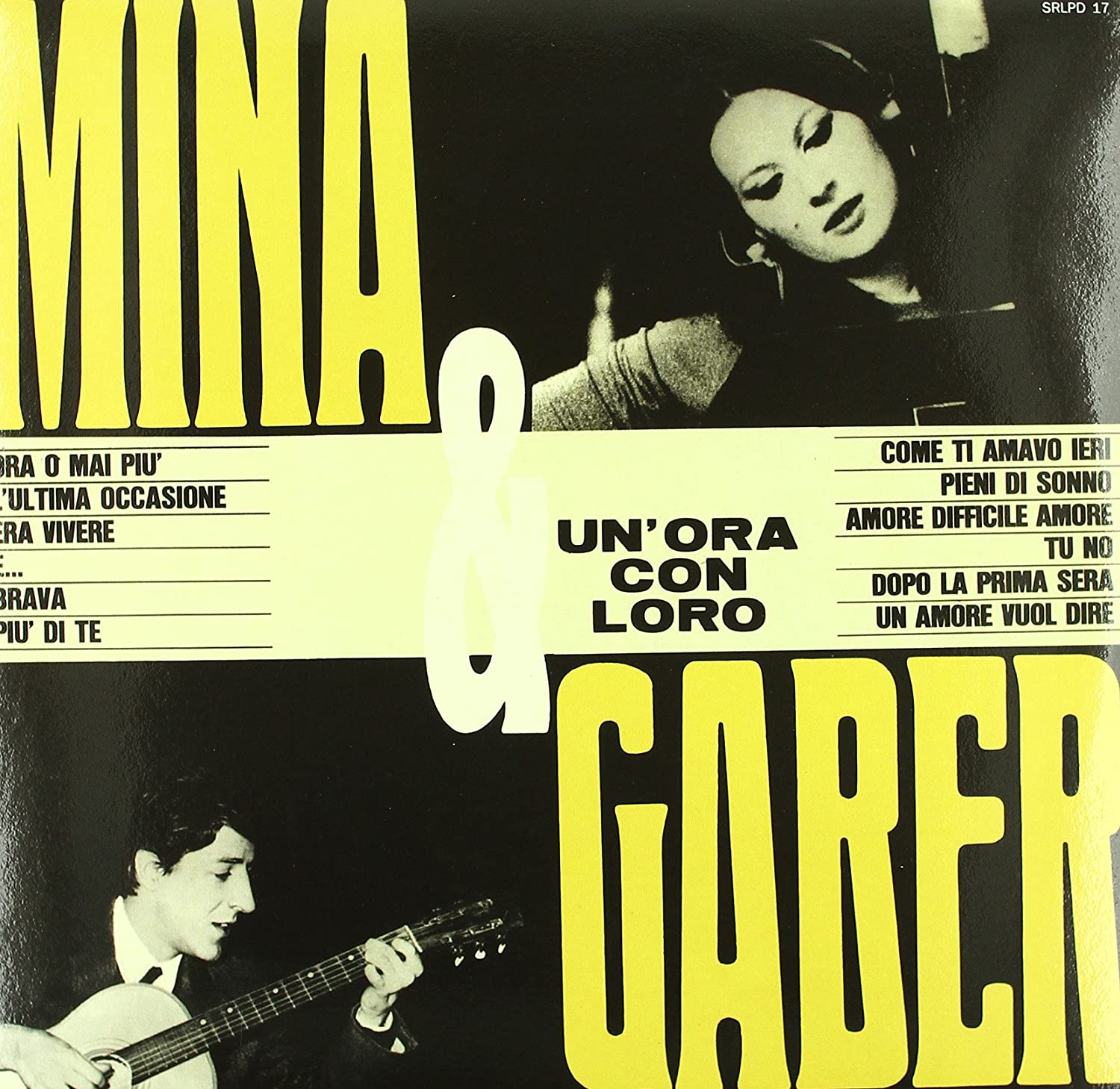 Un'Ora con Loro LP | Vinili Giorgio Gaber & Mina